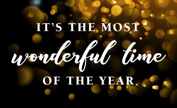 It's the Most Wonderful Time of the Time