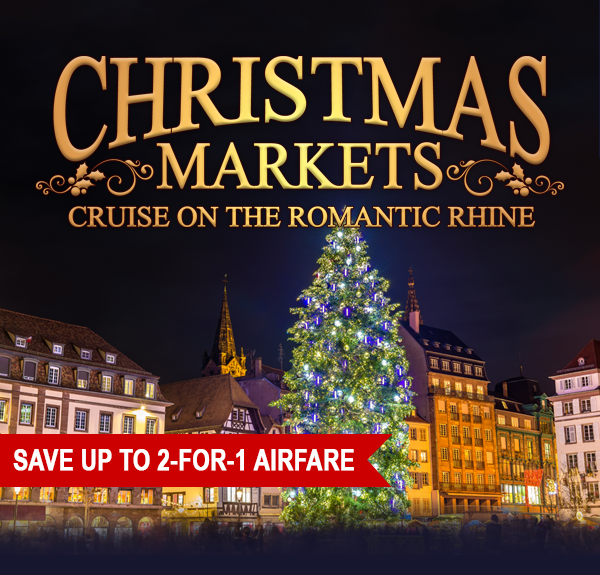 Christmas Markets Cruise on the Romantic Rhine