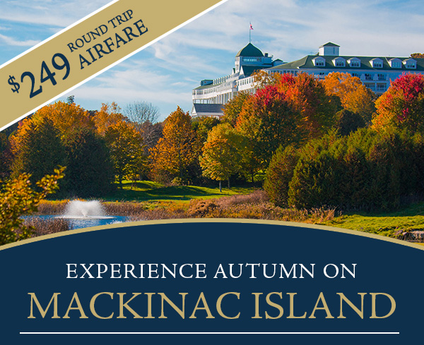 Experience Autumn on Mackinac Island