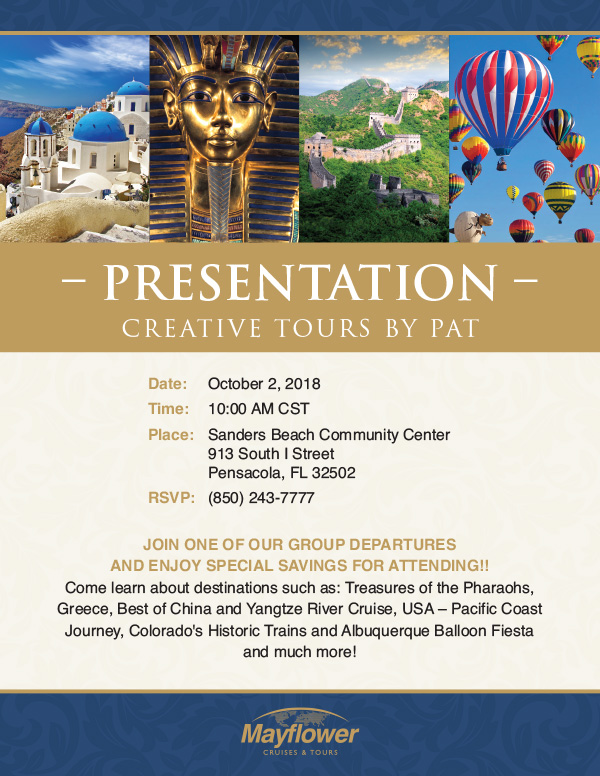 Presentation Creative Tours by Pat