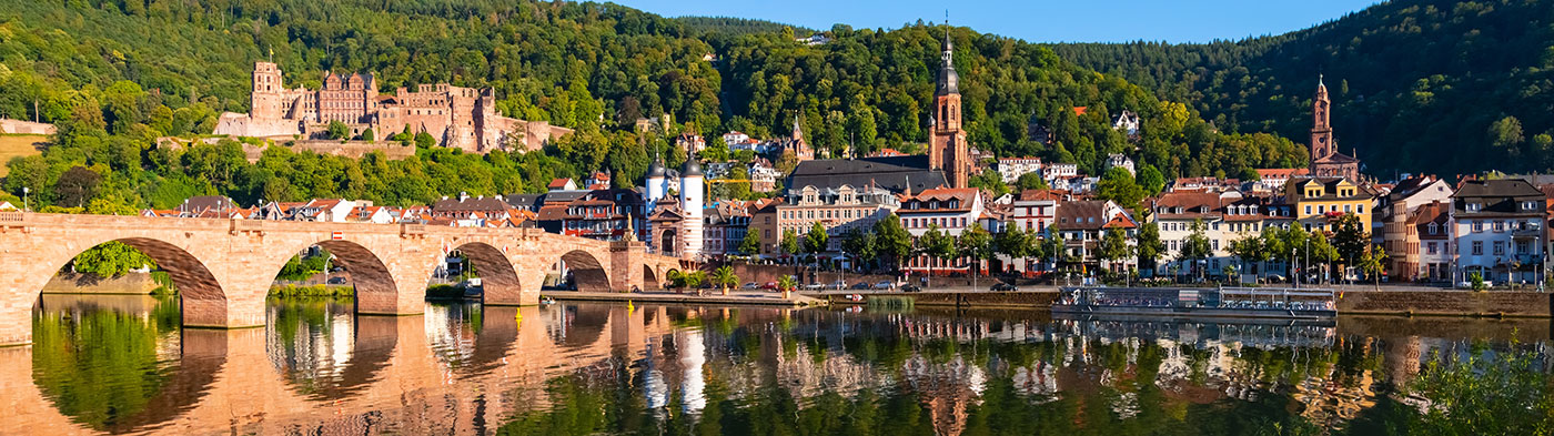 Cruising the Rhine Heidelberg Germany