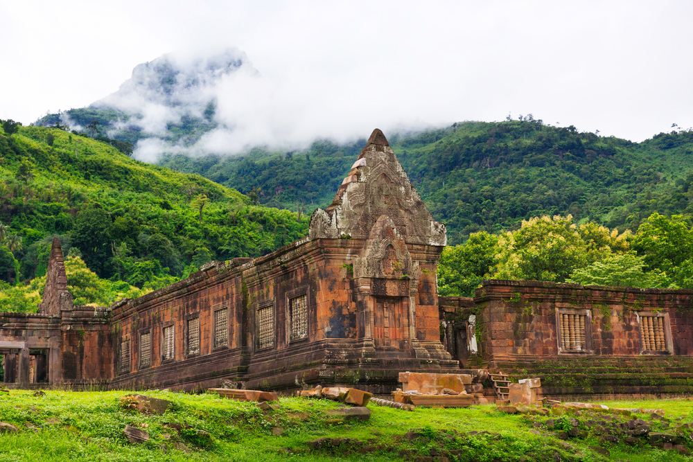 Wat Phou temple ruins