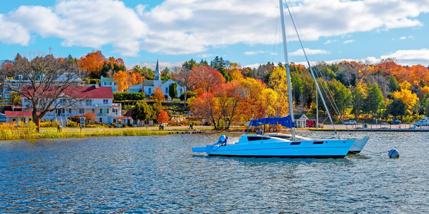 ephraim harbour, door county, wisconsin