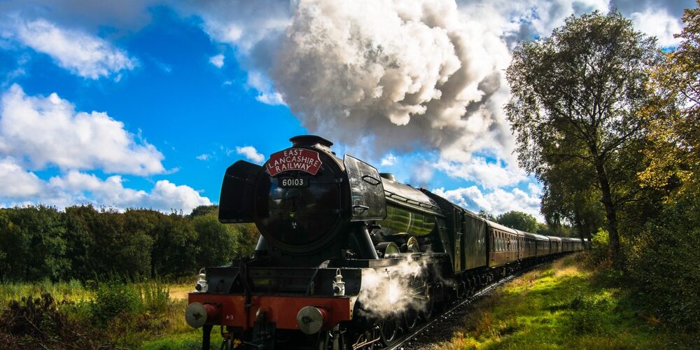 Bury,,Lancashire,-,June,2010:,The,World,Famous,Flying,Scotsman The Flying Scotsman