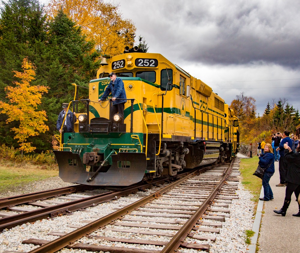 Fall Foliage by Rail