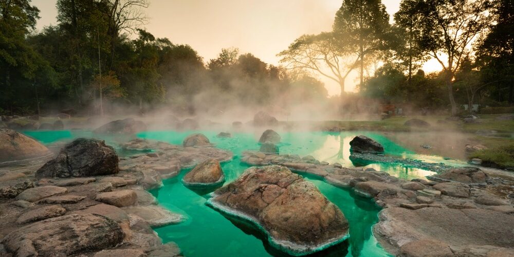 Hot,Springs,Onsen,Natural,Bath,At,National,Park,Chae,Son, European Hot Springs