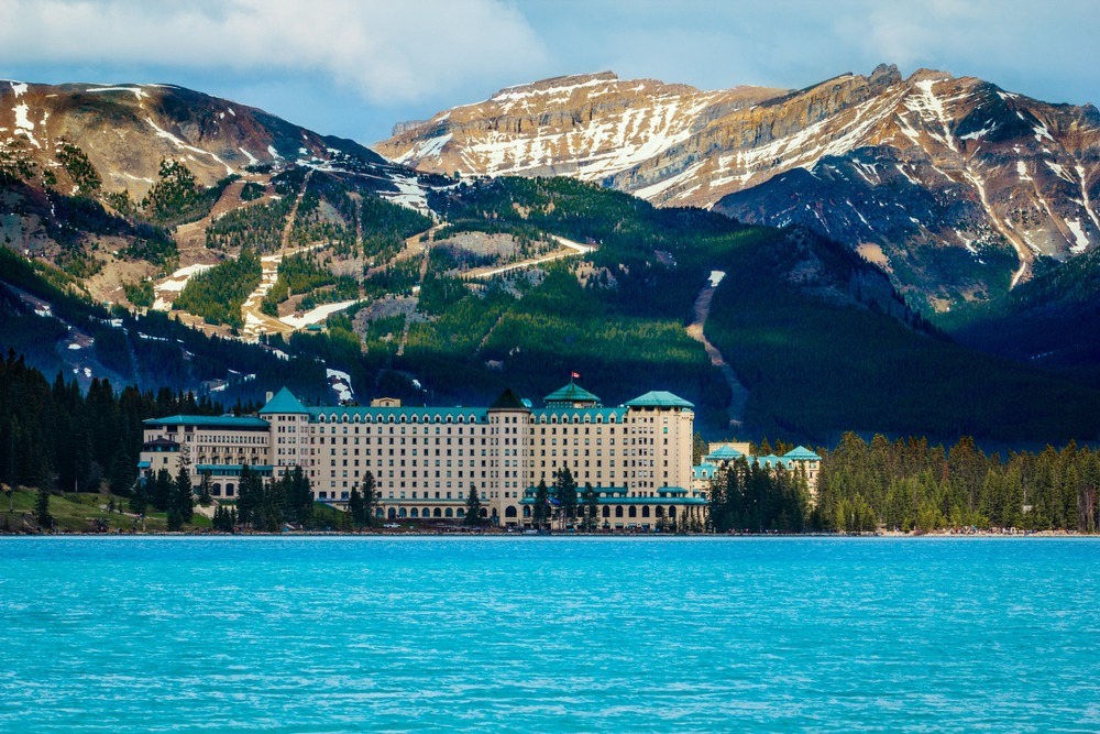 Lake Louise Skiing 