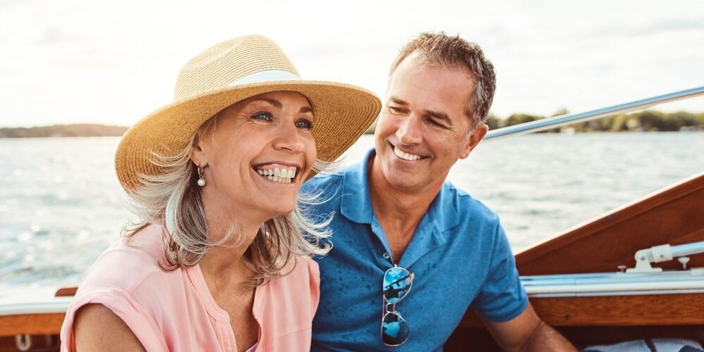 Happy,Couple,,Ocean,Adventure,And,Together,In,Yacht,On,Holiday,