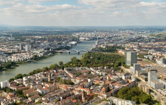 Ludwigshafen and Mannheim