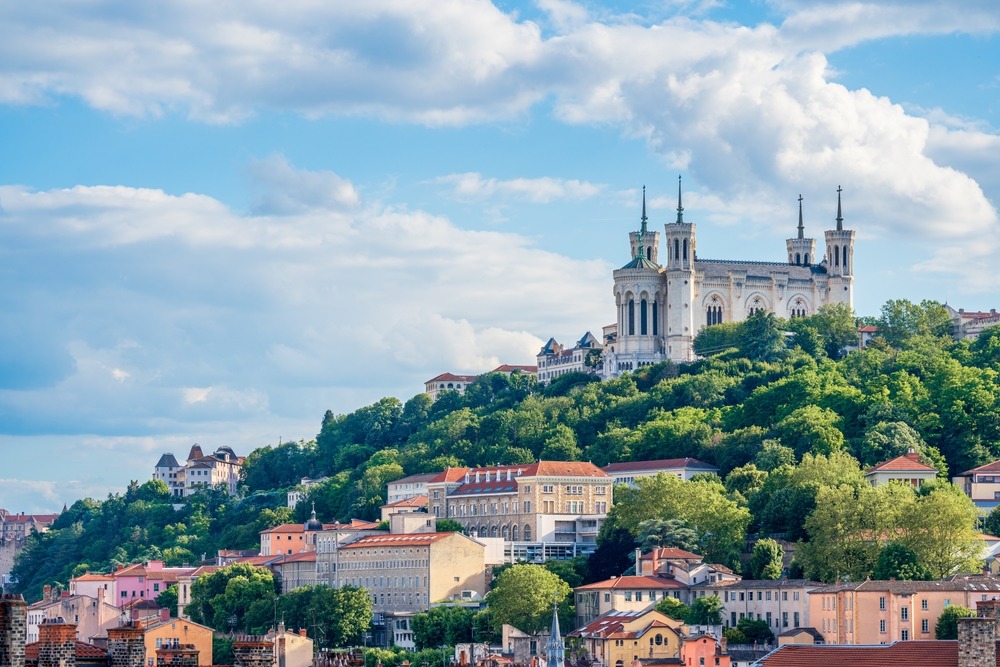 Castle in Lyon France