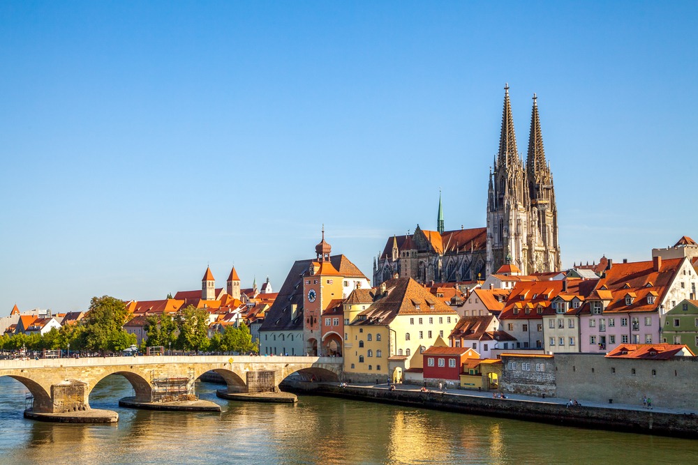Regensburg River Bridge