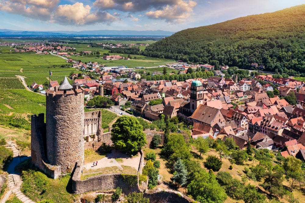 Alsace region France Castle
