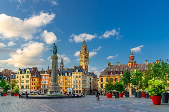 Lille France City Square