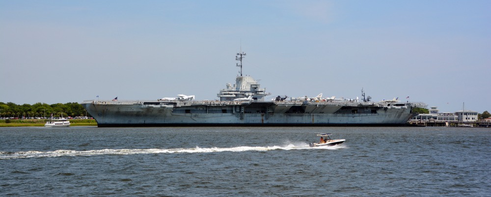 USS Yorktown in Charleston SC