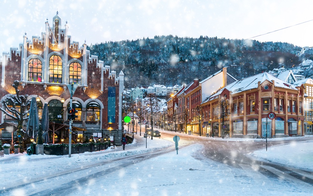 historic Bergen, Norway 