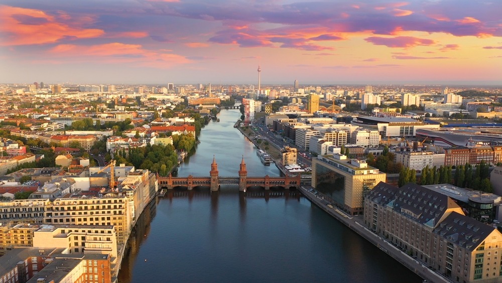 Riverbank in Berlin 