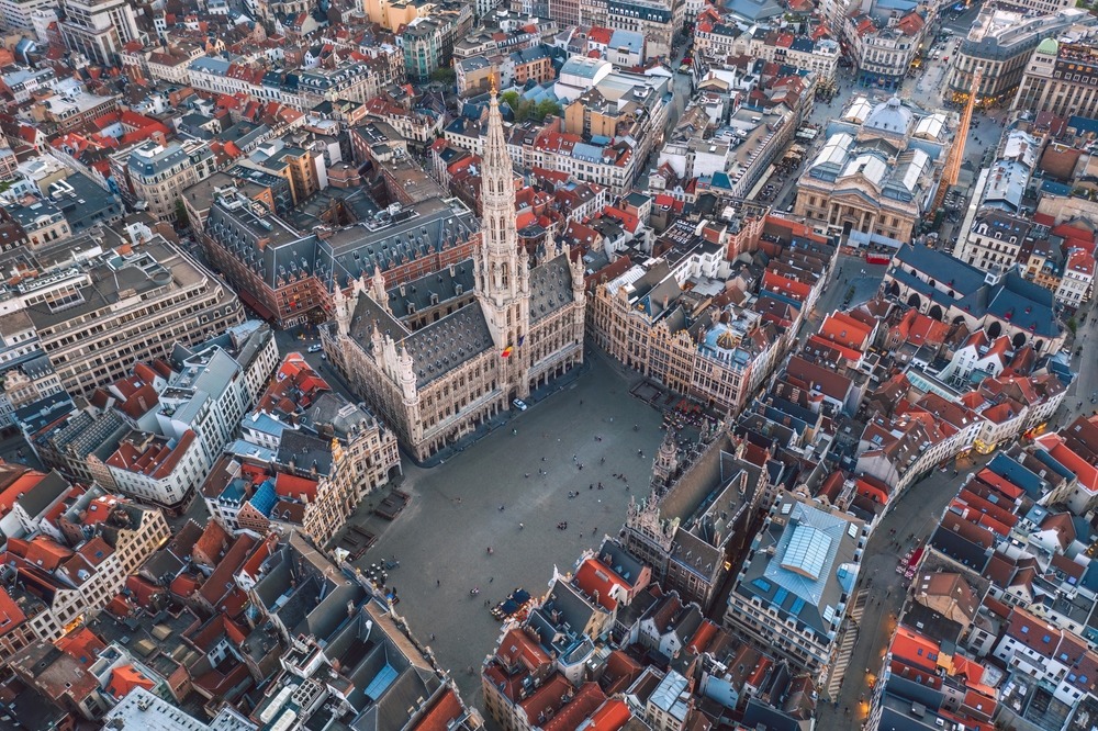 Centre of Brussels, Belgium