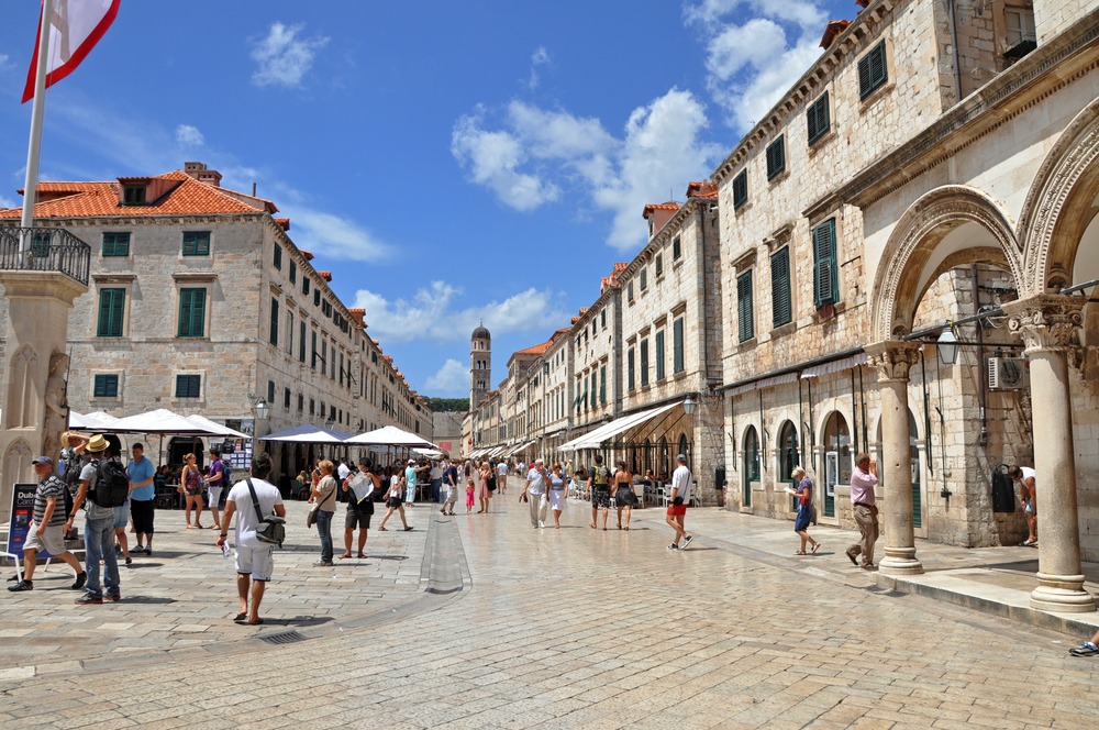 Centre of Dubrovnik, Croatia