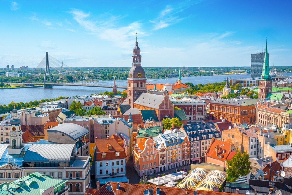Centre of Riga, Latvia 
