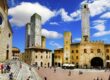 Centre of San Gimignano, Italy