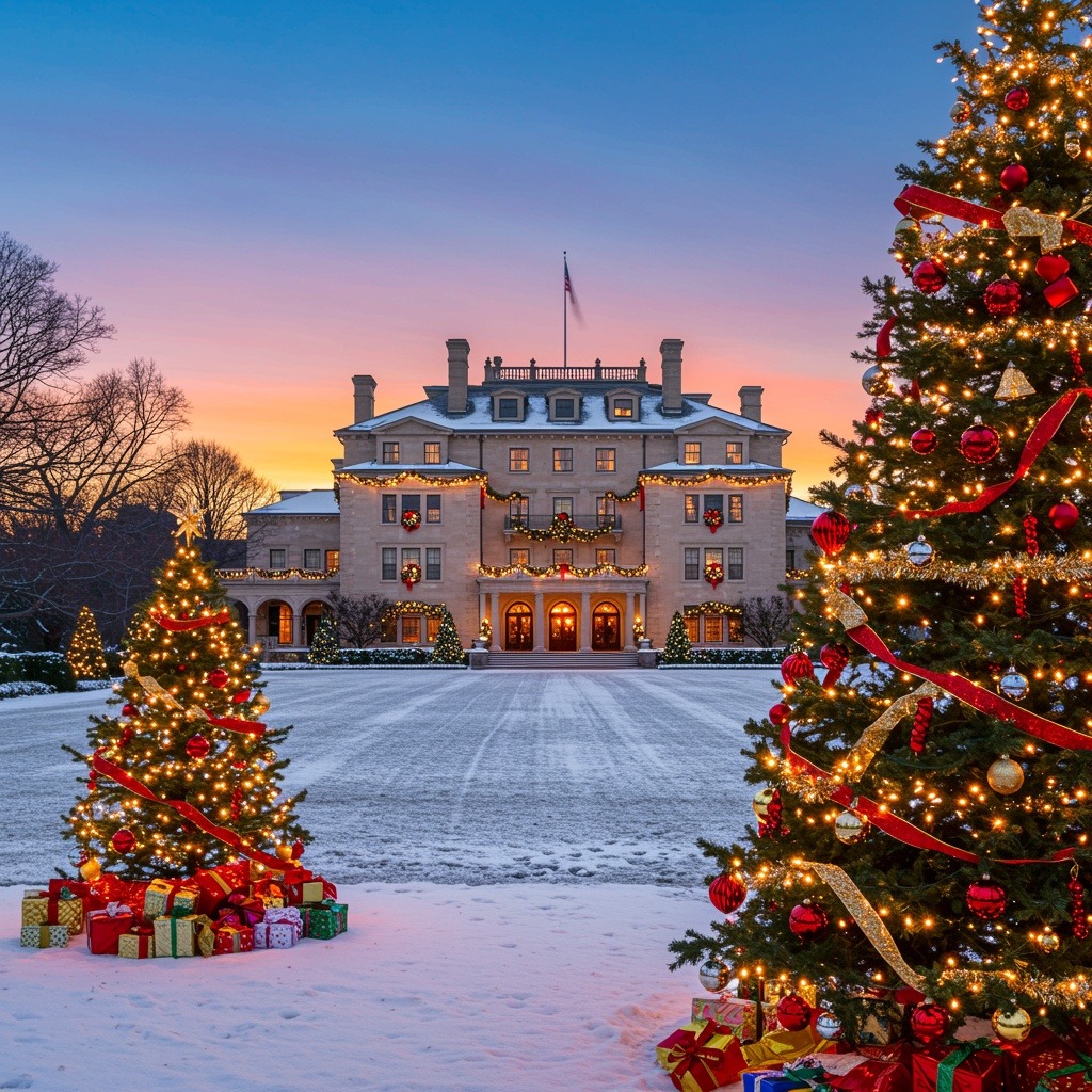 Christmas in Newport RI