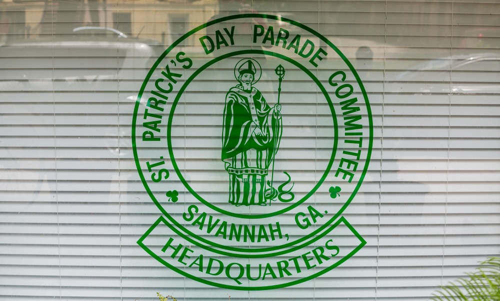 St Patricks Day in Savannah Georgia