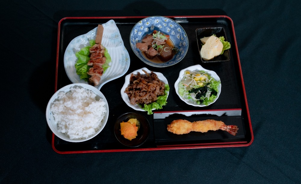 tempura with tepanyaki 