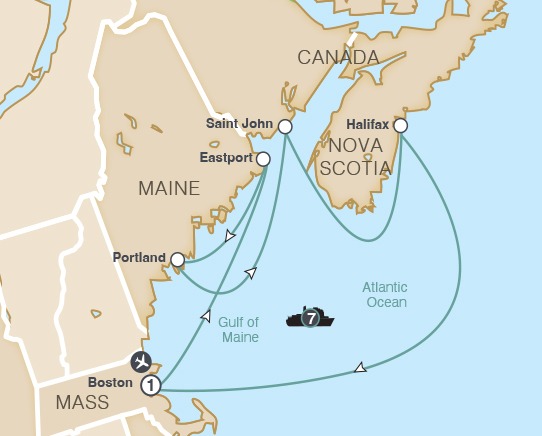 Boston New England and Canada Cruise
