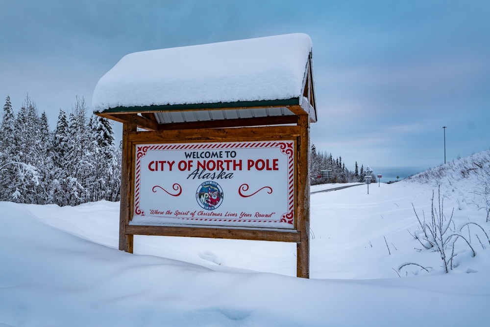 north pole, alaska christmas
