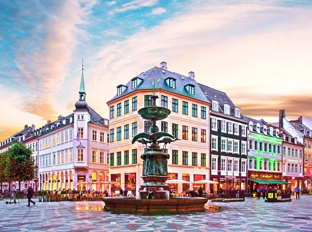Copenhagen Denmark Fountain 