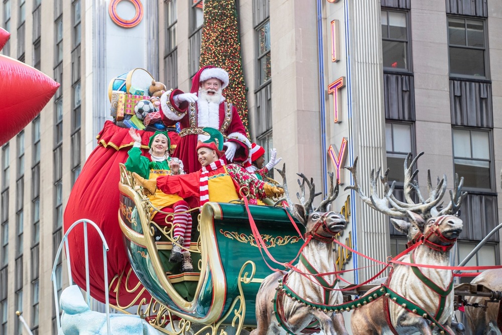 Macy's Parade Santa