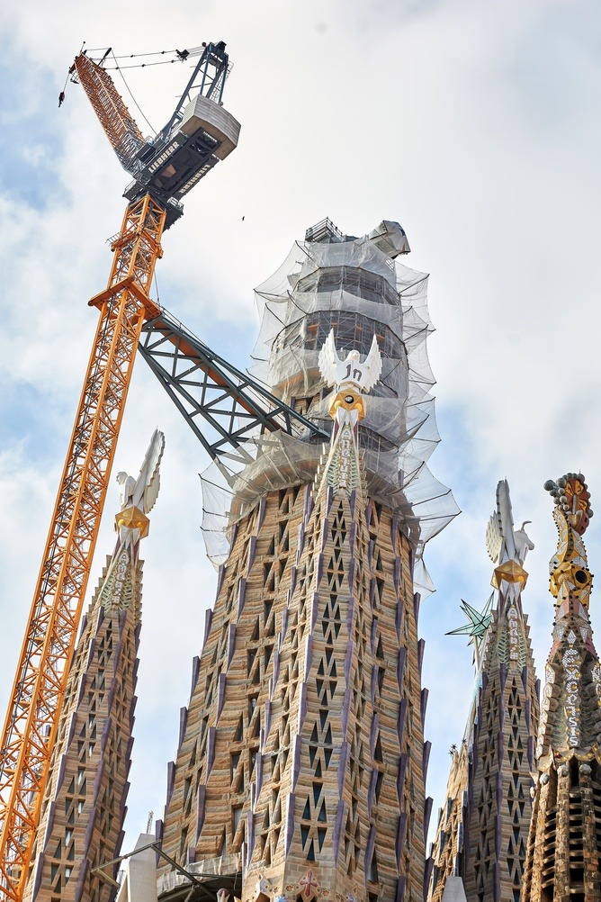 Sagrada Familia Jesus Christ Spire 