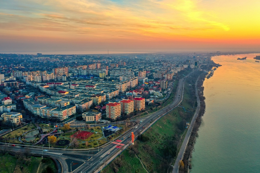 galati romania Danube River